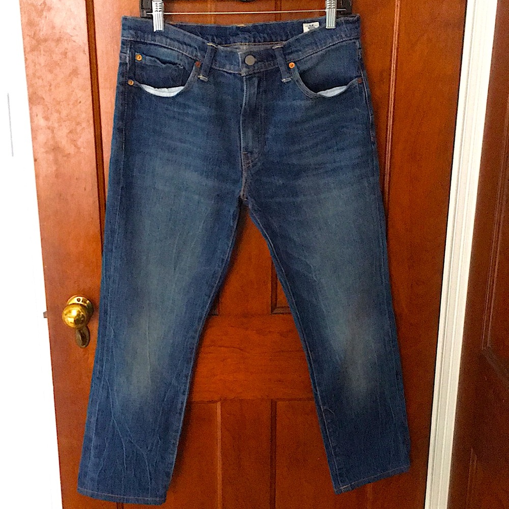 Levi's White Oak Cone 511 jeans (M 33x30...see notes, classic blue denim color)